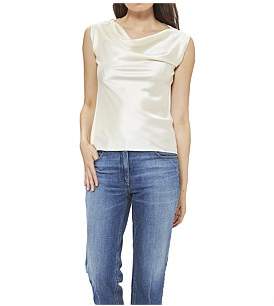Theory Draped Boatneck Top