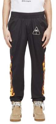 Palm Angels Palms and Flames Sporty Pants