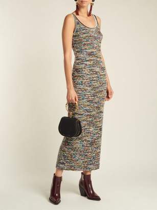 Missoni Multicoloured Intarsia Knit Dress - Womens - Multi