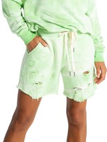 Thumbnail for your product : n:philanthropy Coco Distressed Jogger Shorts