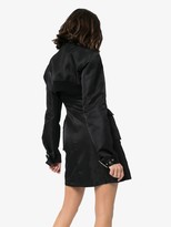 Thumbnail for your product : we11done Detachable Bomber Jacket Dress