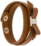 Thumbnail for your product : Ferragamo Vara wrap bracelet