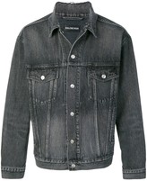 balenciaga denim jacket men