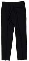 Thumbnail for your product : Paul Smith Flat Front Wool & Mohair Pants