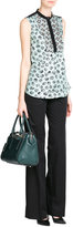 Thumbnail for your product : Etro Wide Leg Stretch Cotton Pants