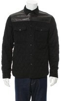 Thumbnail for your product : Rag & Bone Leather-Paneled Field Jacket