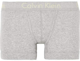 Calvin Klein Underwear Body Ribbed Cotton-jersey Boy Shorts