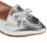 Thumbnail for your product : London Rebel Tie Point Flat Shoe