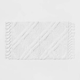 Embossed Woven Bath Rug