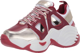 sneaker with thick sole