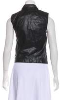 Thumbnail for your product : Rick Owens Leather Moto Vest