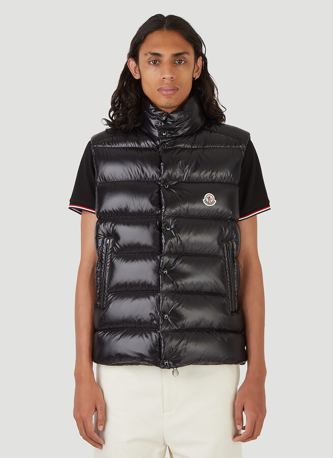 Moncler Tibb Down Vest Jacket - Man Jackets Black 2 - ShopStyle Outerwear