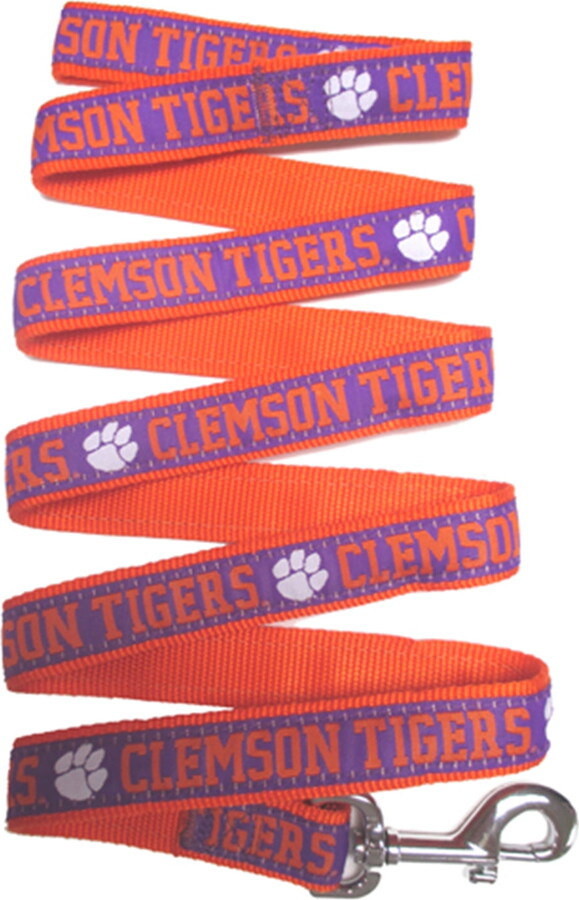 Pets First NCAA Clemson Tigers Leash for Dogs - Officially Licensed - 50+ Teams - 3 Sizes