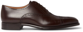 Dunhill Kensington Leather Oxford Brogues