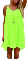Thumbnail for your product : Menglihua Womens Sexy Summer Vibrant Color Chiffon Bathing Suit Bikini Cover Up Dress XL