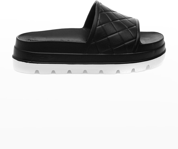j slides black