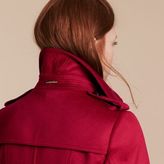 Thumbnail for your product : Burberry Wool Cashmere Trench Jacket