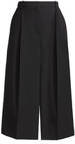 Thumbnail for your product : Nina Ricci Wool & Silk Slit Midi Skirt