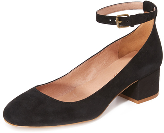 Madewell Victoria Block Heel with Ankle Strap