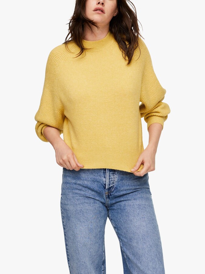 mango yellow sweater