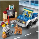 Thumbnail for your product : Lego City 60241 4+ Police Dog Unit with Car and Dog Figure