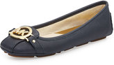 Thumbnail for your product : MICHAEL Michael Kors Fulton Saffiano Leather Moccasin, Navy