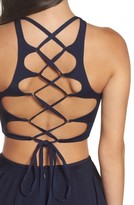 Thumbnail for your product : La Femme Women's Strappy Back Two-Piece Skater Dress