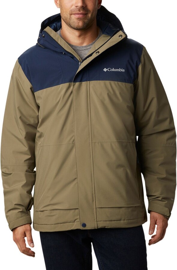 hunter green columbia jacket