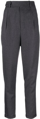 Saint Laurent High-Waisted Tapered Trousers