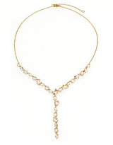 Thumbnail for your product : Alexis Bittar Fine Golden Ice Marquis Clear Quartz, Diamond & 18K Yellow Gold Necklace