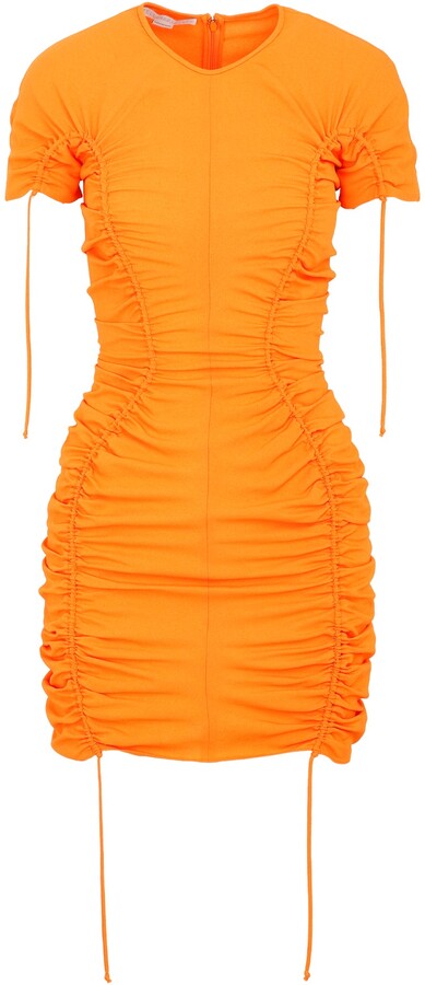 stella mccartney orange dress