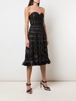 Thumbnail for your product : Oscar de la Renta Woven Midi Dress
