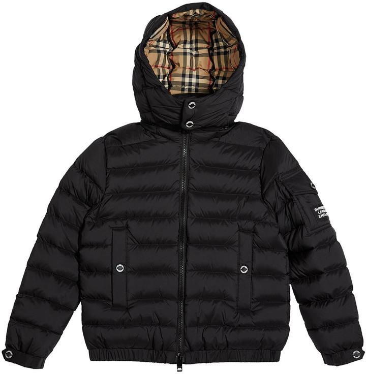 burberry kids down jacket