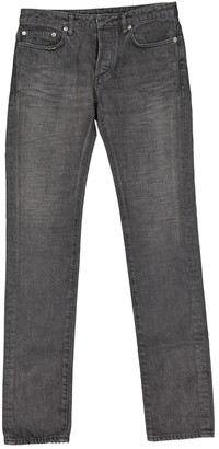 Christian Dior Grey Cotton Jeans for Women