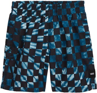 Vans Kids' Mixed Volley Checkerboard Swim Trunks - ShopStyle