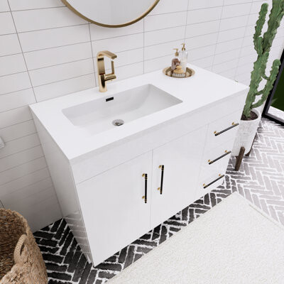 Elsa Spring 42" Single Bathroom Vanity Set