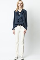 Thumbnail for your product : Zadig & Voltaire Turner Satin Tunic