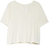 Thumbnail for your product : BP Oversized Lace Trim T-Shirt
