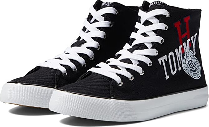 Tommy Hilfiger Black Women's Sneakers & Athletic Shoes | ShopStyle