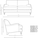 Thumbnail for your product : John Lewis & Partners Harrogate High Back Small 2 Seater Sofa