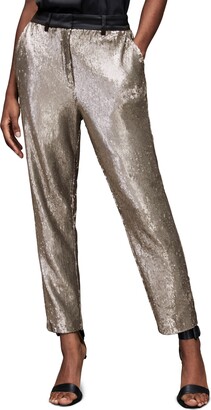 Women's Silver Pants | Shop The Largest Collection | ShopStyle
