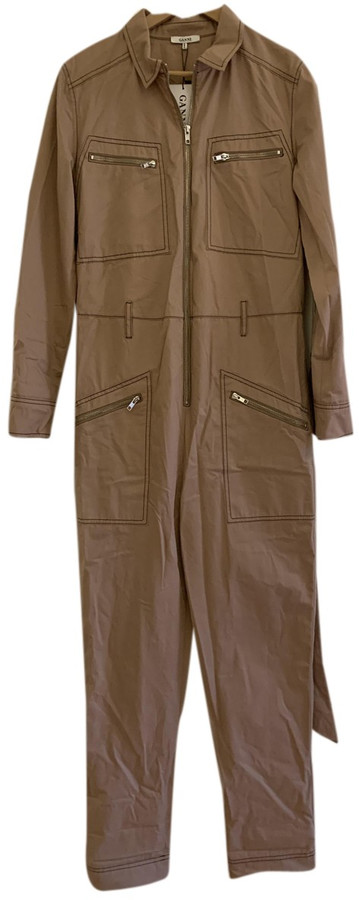 ganni clark jumpsuit