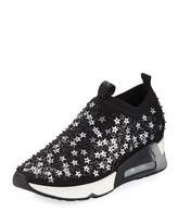 Thumbnail for your product : Ash Star-Embellished Knit Sneakers