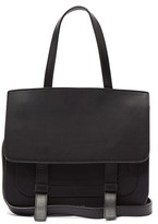 Thumbnail for your product : Mansur Gavriel Leather Satchel Shoulder Bag - Black