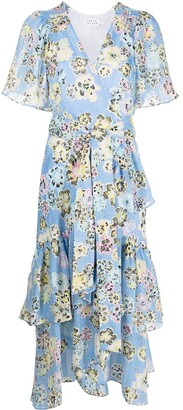 Tanya Taylor Brittany floral-print dress