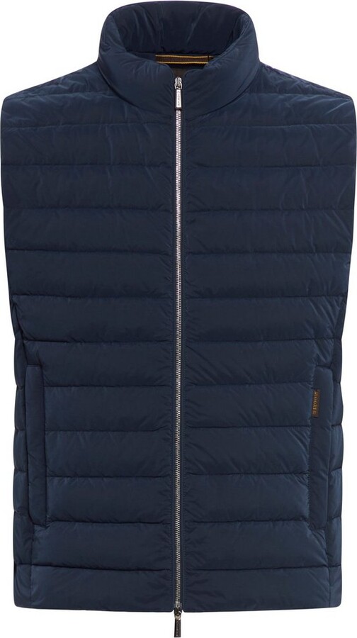 Moorer High-Neck Quilted Down Vest