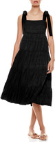 Thumbnail for your product : Alice + Olivia Cynthia Tie Shoulder Midi Dress