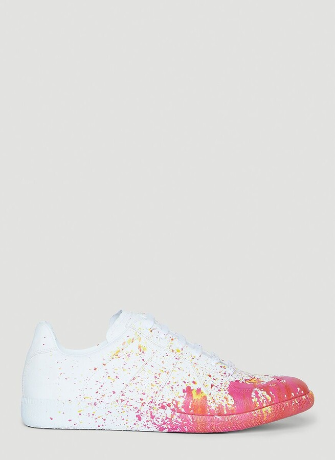 Maison Margiela Replica Paint Drop Sneakers ShopStyle