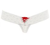 Thumbnail for your product : Charlotte Russe Corset-Back Lace Thong Panties