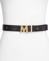 Thumbnail for your product : MCM Women's Flat Logo Buckle Reversible Belt